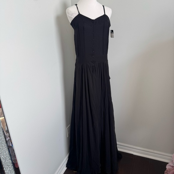 New Silk Maxi Dress • Made in Italy • New Slip Vintage Silhouette 2/M - Picture 13 of 14